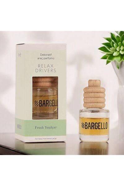 Bargello RELAX DRIVERS FRESH YEŞİLÇAY 8 ML. DEKORATiF ARAÇ KOKUSU BGY
