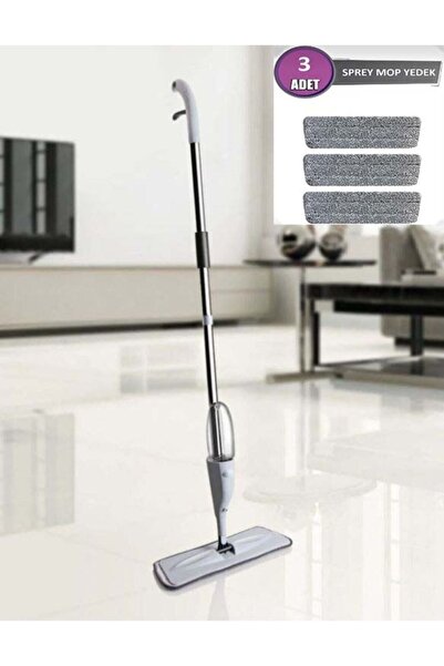 Onay Store Sprey Mob 360 Derece Dönen Su Püskürtmeli Sprey Paspas Sprey Mop -...