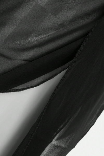 Imoda Kadın Siyah Beyaz Transparan Belden Bağlamalı Pareo 2'li