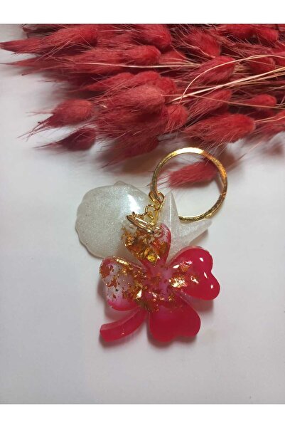 demirbasavm سلسلة مفاتيح إيبوكسي مصنوعة يدويًا