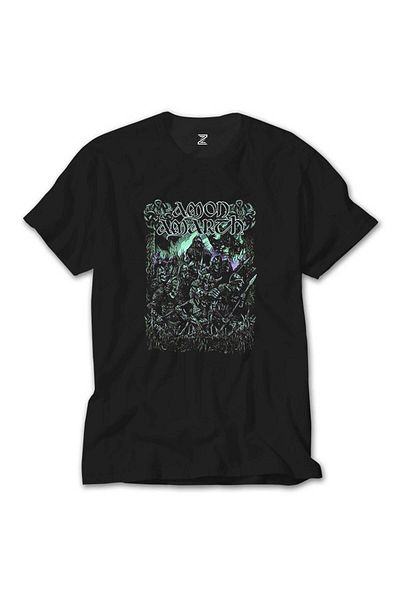 Z zepplin Μαύρο T-Shirt Amon Amart Vikings - Σχέδιο Warriors