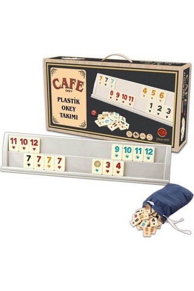 Star Oyun Aletleri Kahveci Plastic Okey Set