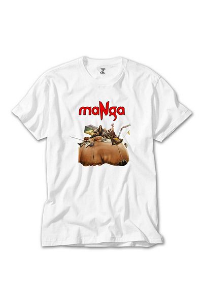 Z zepplin Λευκό T-Shirt Ανθοποζένης - MaNga