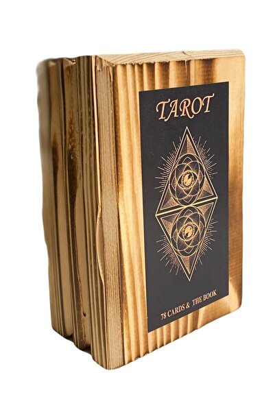 Star Oyun Tarot Kartları Ahşap Kutulu Ahşap Kutulu Tarot