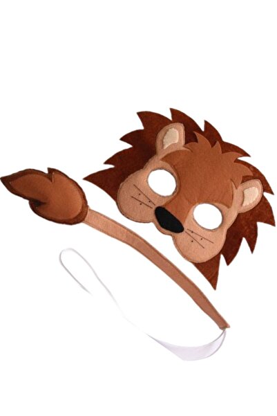 MOTOR BECERİ OYUNCAK Keçe Aslan Kostumü