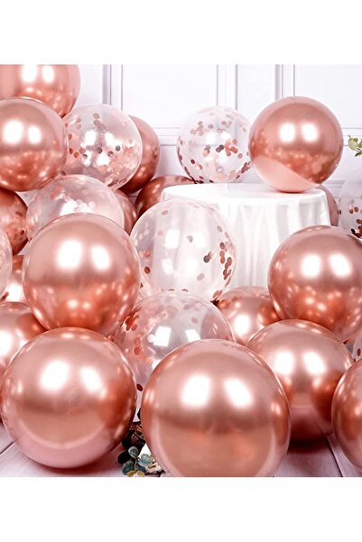 Azebu مجموعة بالونات معدنية وحفلات