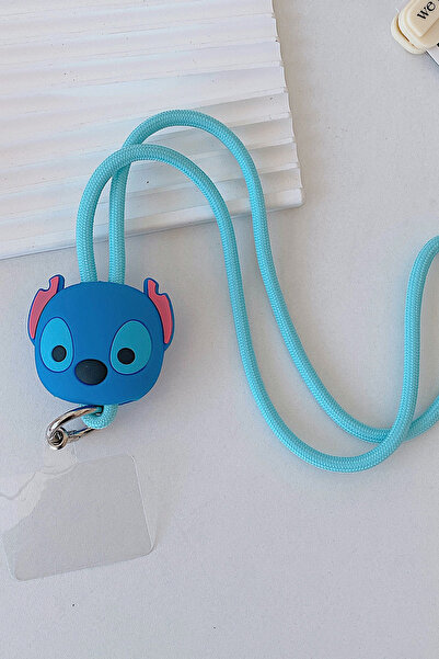 WANNA PROTECT Figürlü Desenli Boyun Ipi Universal Çok Amaçlı Anahtarlık Yaka ...