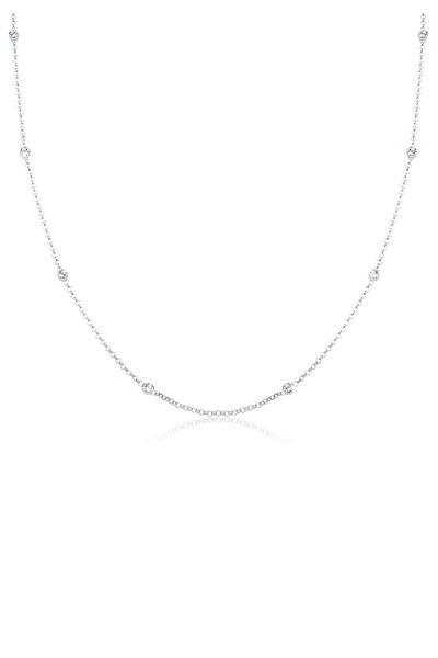 ELLI Halskette Solitär Basic Kristalle 925 Silber