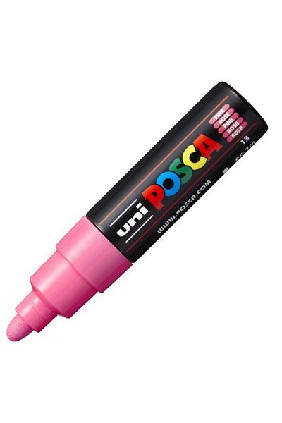 Uni 7m Pink Posca Marker Pen - 4.5-5.5 Mm