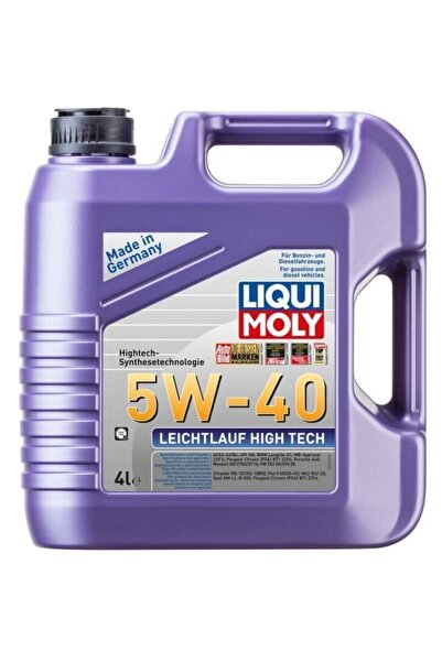 Liqui Moly Leichtlauf High Tech 5w-40 Motor Yağı 4 Litre