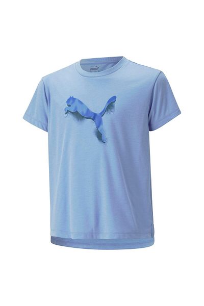 Puma Tricou Sport Albastru Pentru Copii
