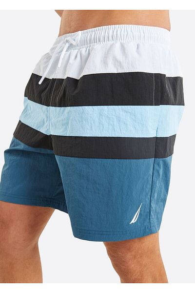 Nautica Men's White Swim Shorts - N1M01683