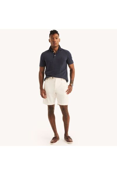 Nautica Men's Polo Neck Navy Blue T-Shirt - KR4506