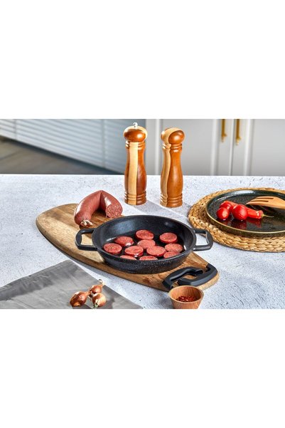 Taç Gravita Cast Iron Sauna 20 Cm Black Tac-3639
