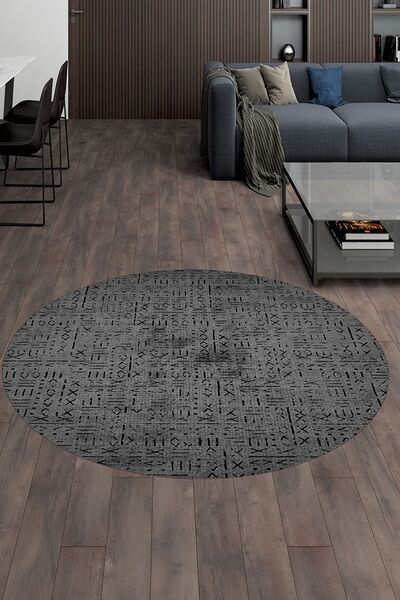 CAPPİO HALI Dijital Baskılı Makinada Yıkanabilir Salon Halısı Mutfak Halısı Y...