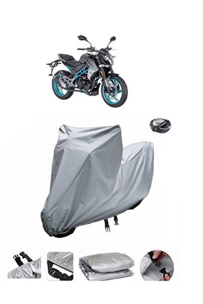 BODYGARD CF Moto 150NK - مشمع دراجة نارية سميك للغاية ومتوافق مع الحقيبة الخلفية