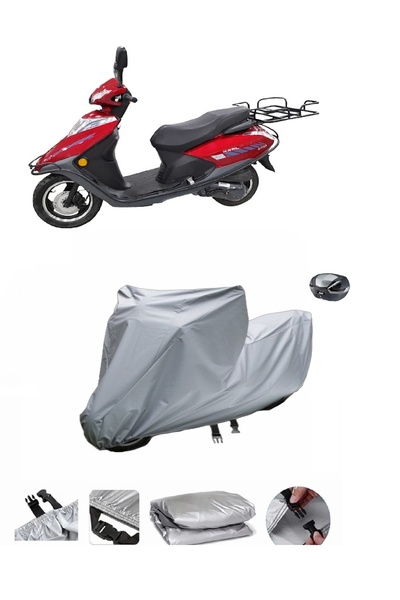 BODYGARD King Motor Spica 50 - حقيبة سميكة للغاية وحقيبة خلفية