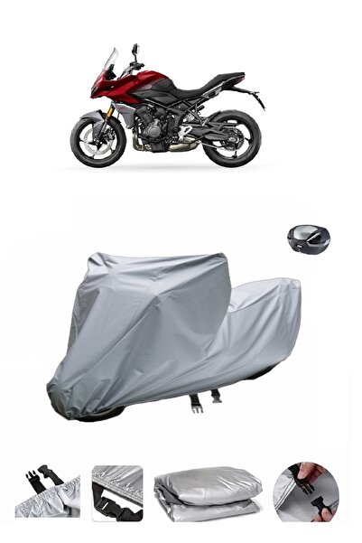 BODYGARD Tiger Sport 660 - مشمع دراجة نارية سميك للغاية ومطابق للحقيبة الخلفية