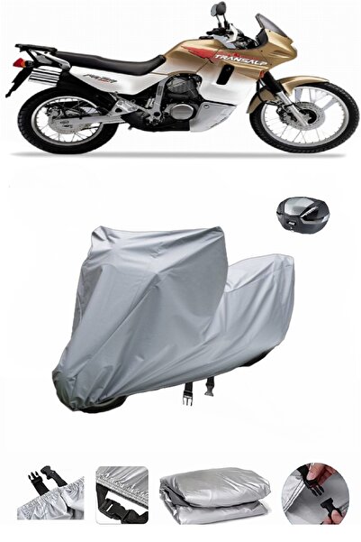 BODYGARD Honda XL 600 Transalp - مشمع دراجة نارية سميك للغاية وحقيبة خلفية من...