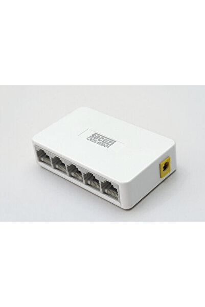 SECUZİ 5 Port 10/100 MBPS Tak ve Kullan Gigabit Network Switch