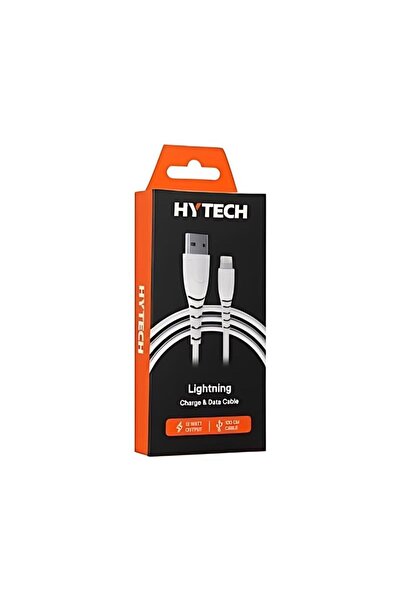 Hytech Hy-xtk20 Lightning Iphone Şarj Kablosu, Beyaz 1.metre 2.4a