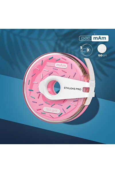 STALEKS Expert Yedek Papmam Beyaz Bant Törpü, Pro Plastik Bobinde, 180 Grit- ...