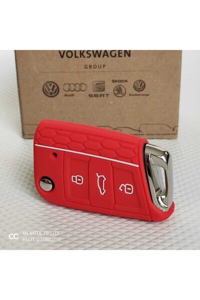 Fabrikasyon غطاء مفتاح سيليكون لسيارة فولكس فاجن، سكادا، مقعد