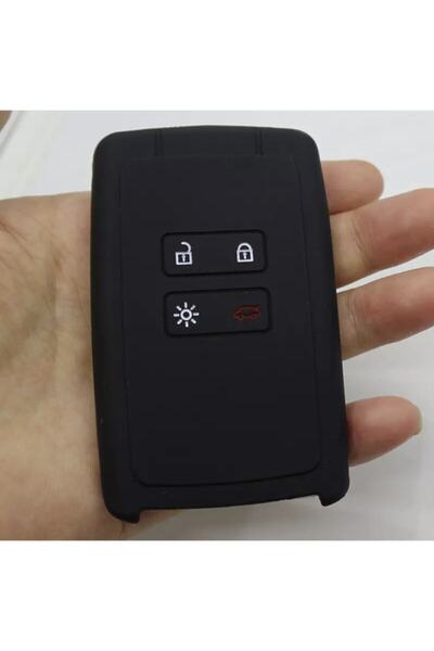 İKTUNING Husă pentru chei din silicon pentru Renault Talisman Megane 4 Kadjar...