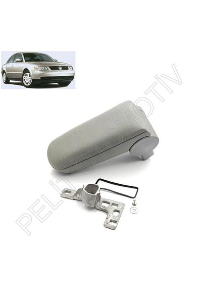 PELİTOTOMOTİV Passat B5 Gray Center Console Armrest - 3B0864207GK