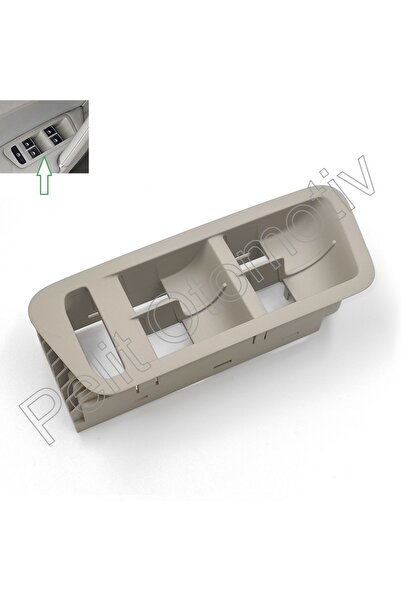 PELİTOTOMOTİV Golf 7 7.5 Sol Ön Cam Düğme Çerçevesi 5G1867255C Orijinal