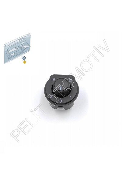 OEM Superb Ayna Ayar Düğmesi Katlanır 3v0959565c (2015-2022)