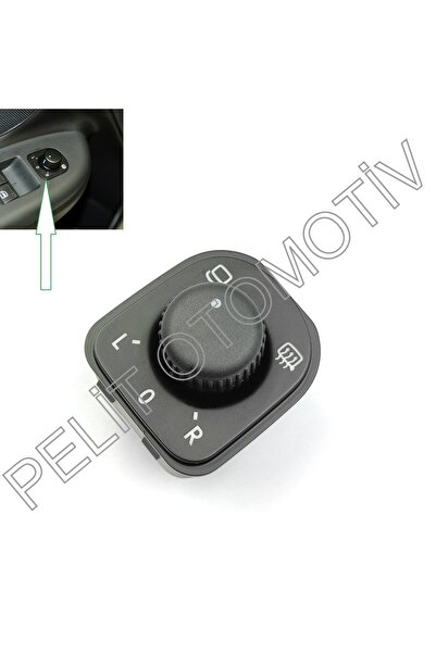 İthal Jetta Mk5 Katlanabilir Ayna Ayar Düğmesi 1k0959565j