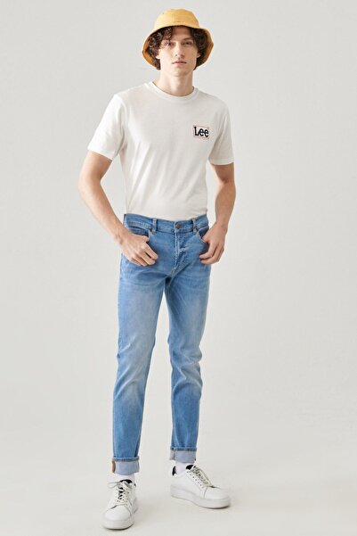 Lee Austin Regular Tapered Fit Normal Bel Esnek Jean Kot Pantolon