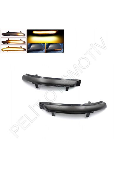PELİTOTOMOTİV Octavia Ayna Sinyali Seti Dinamik Kayar Ledli 3T0949101 3T09491...