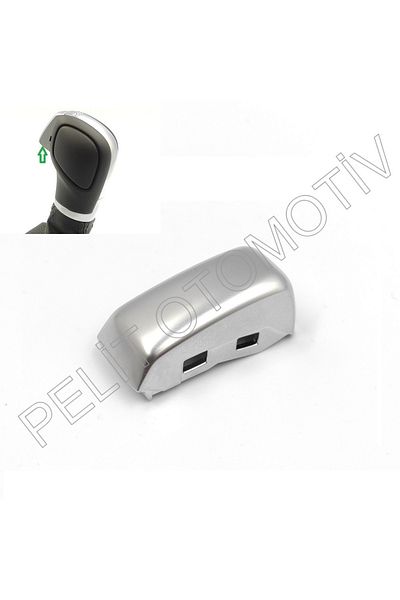 İthal Vw Dsg - Automatic Gear Shift Knob and Latch Nickel Plated Chrome