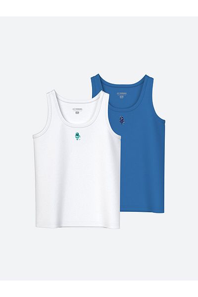 LC Waikiki Tricou imprimat cu gât crew pentru băieți - pachet de 2