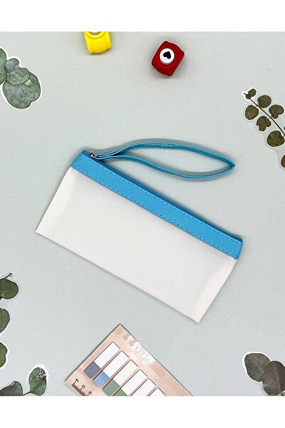 Kağıt Gemi Dükkan Αδιάβροχη μπλε μαλακή τσάντα / θήκη / μολυβοθήκη