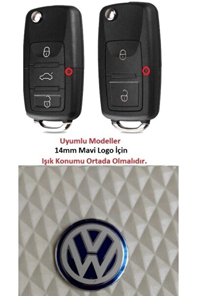 Fabrikasyon Volkswagen Switch Logo 14mm