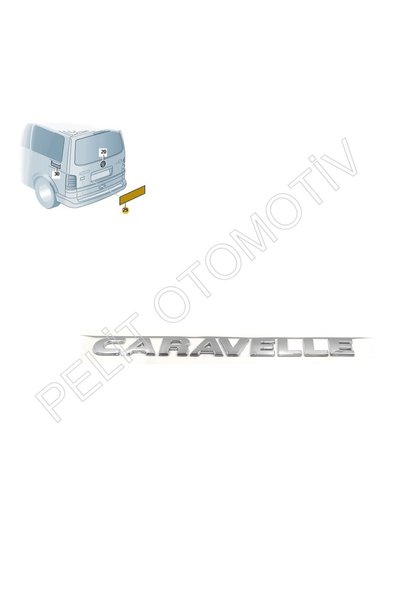 PELİTOTOMOTİV غطاء صندوق السيارة فولكس فاجن كارافيللا حروف 7e9853687