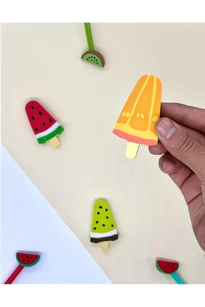 Kağıt Gemi Dükkan ممحاة الآيس كريم بالبرتقال