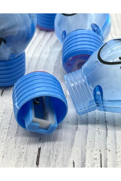 Kağıt Gemi Dükkan Kawaii Blue Bulb Pencil Sharpener / Pencil Sharpener