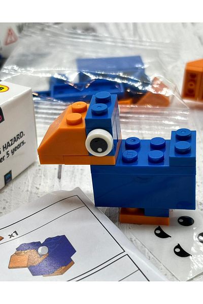 Kağıt Gemi Dükkan Parrot Lego Pencil Sharpener / Pencil Sharpener