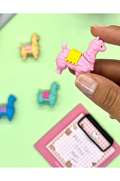 Kağıt Gemi Dükkan ممحاة اللاما الوردية