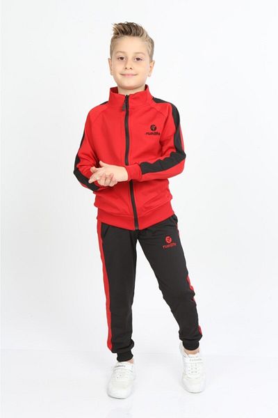 RUN LİFE Children's Tracksuit Set Diver Fabric