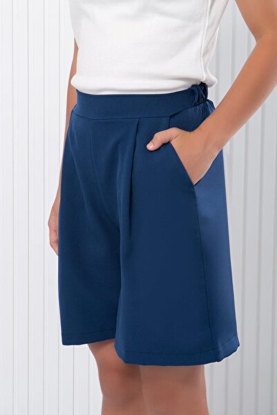 Modaviki Модель плісе темно-синього кольору MDV346