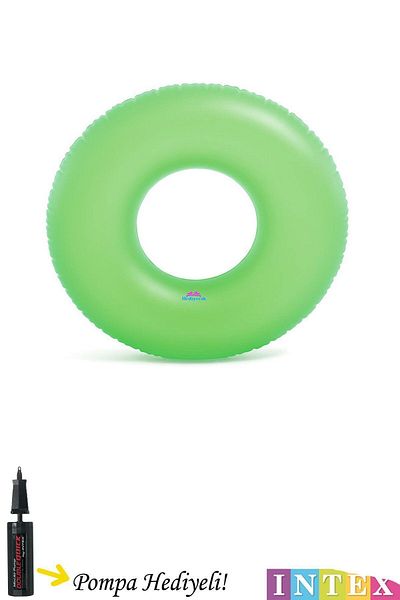 hediyecik Intex Neon Adult Pool and Sea Ring 91 cm