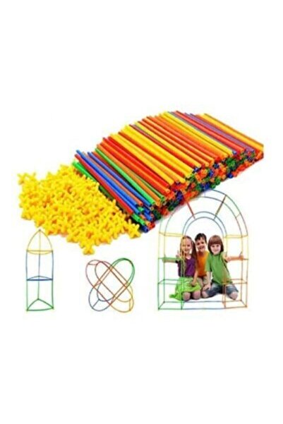 TOMBİ-X 300 Parça Eğlenceli Bambu Çubuklar Kutusuz