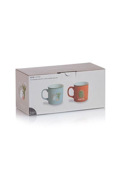 LC Waikiki LCW HOME Printed Ceramic Mug Cup 345 Ml
