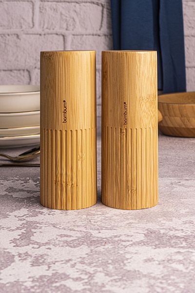 Bambum Timin - 2-Piece Salt & Pepper Shakers