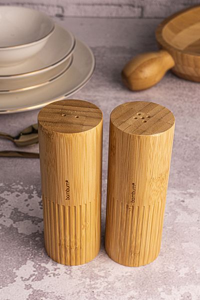 Bambum Timin - 2-Piece Salt & Pepper Shakers